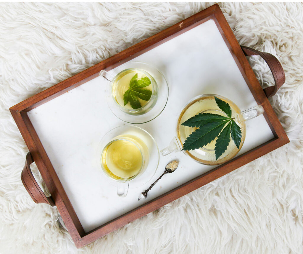 Cannabis Leaf in Mug | Elevate