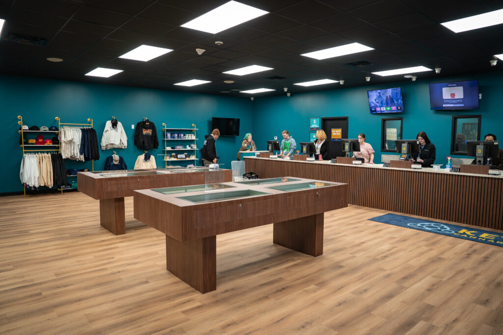 KC East Cannabis Dispensary Interior